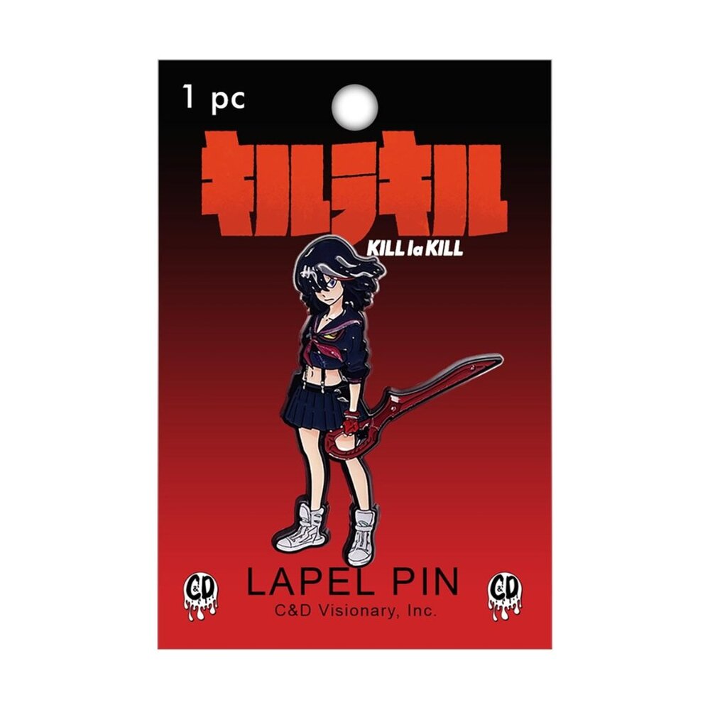 Kill la Kill Enamel Pin - Ryuko Sword - Sci Fi Japanese Anime Apparel Gift NWT